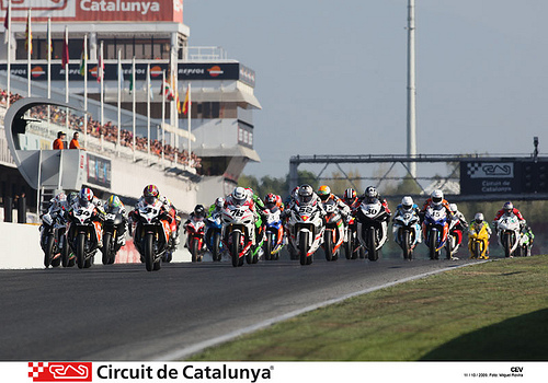 Salida CEV Circuito Catalunya 2009