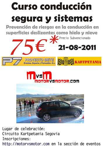 Curso Conduccion Segovia 2011