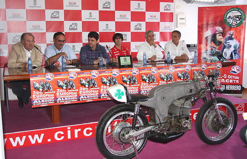 Presentación Campeonato Europa Motociclismo 2011