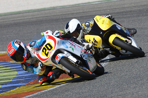 Fabio Quartararo y Arón Canet