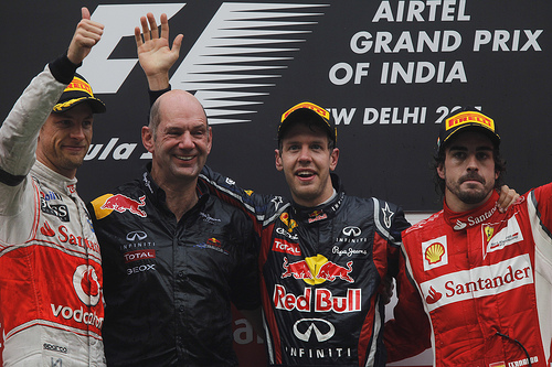 Vettel Button Alonso