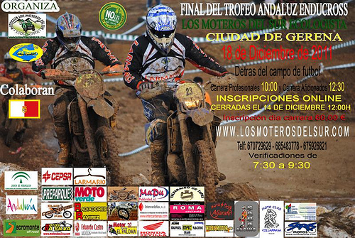 Trofeo Andaluz Enducross Los Moteros del Sur Ecologista