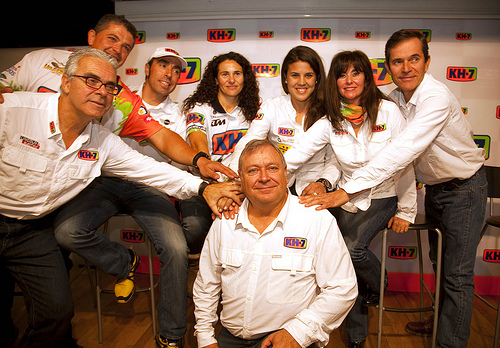 Pilotos KH-7 Dakar 2012