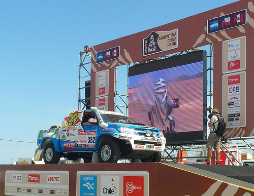 Eduardo Amor(AR) Joan Rubí  (ES)TOYOTA 4WD JATON RACING Dakar 2012