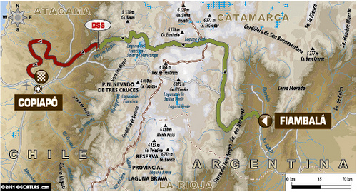 Etapa 6 Dakar 2012