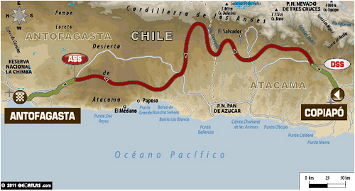 Etapa 8 Dakar 2012