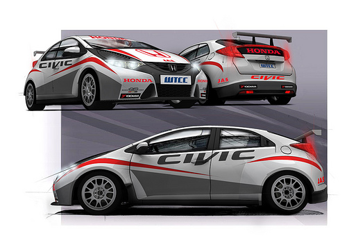 Honda Civic WTCC 2012