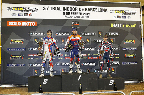 Podium Trial Indoor Barcelona Podium Trial Indoor Barcelona