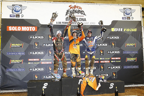 Podium Enduro Barcelona