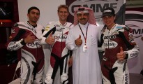 Nasser al Malki -West-Nasser Khalifa Al Attiyah-Elena Rosell